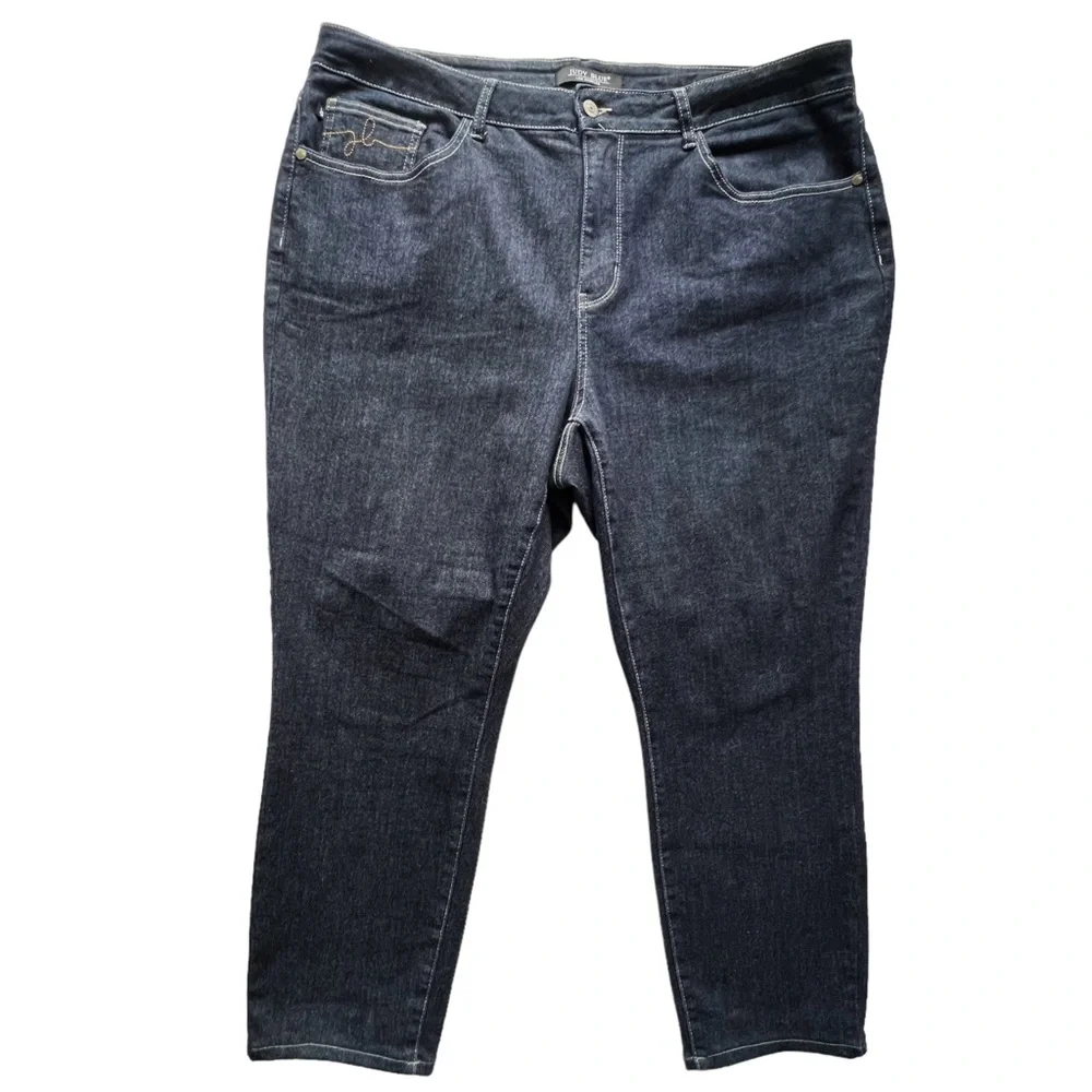 Judy Blue High Rise Dark Rinse Mom Jean | 20W_2
